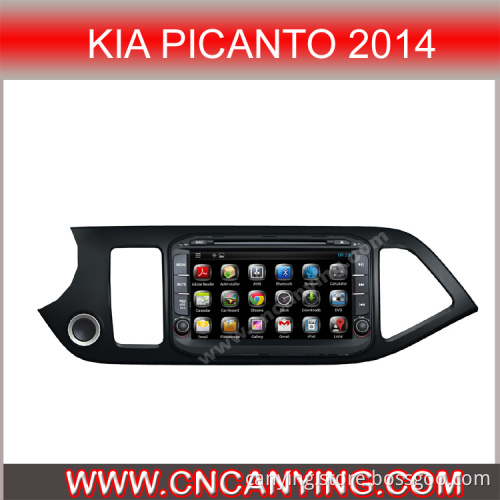 Car DVD Player for Pure Android 4.2.2, Car DVD Player for KIA Picanto 2014 with A9 CPU Capacitive Touch Screen GPS Bluetooth (AD-8057)